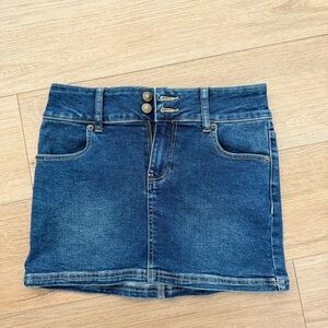 Princess Polly Blue Denim Skirt